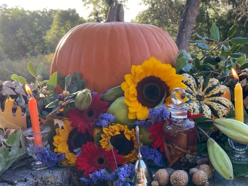 Mabon Oil + Autumn Equinox + Fall + Letting Go