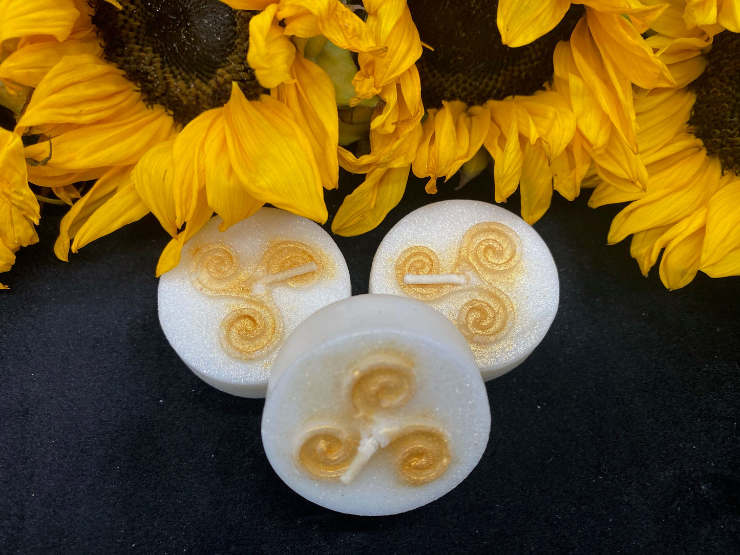 Triskele Tealight Candles in Gift Box