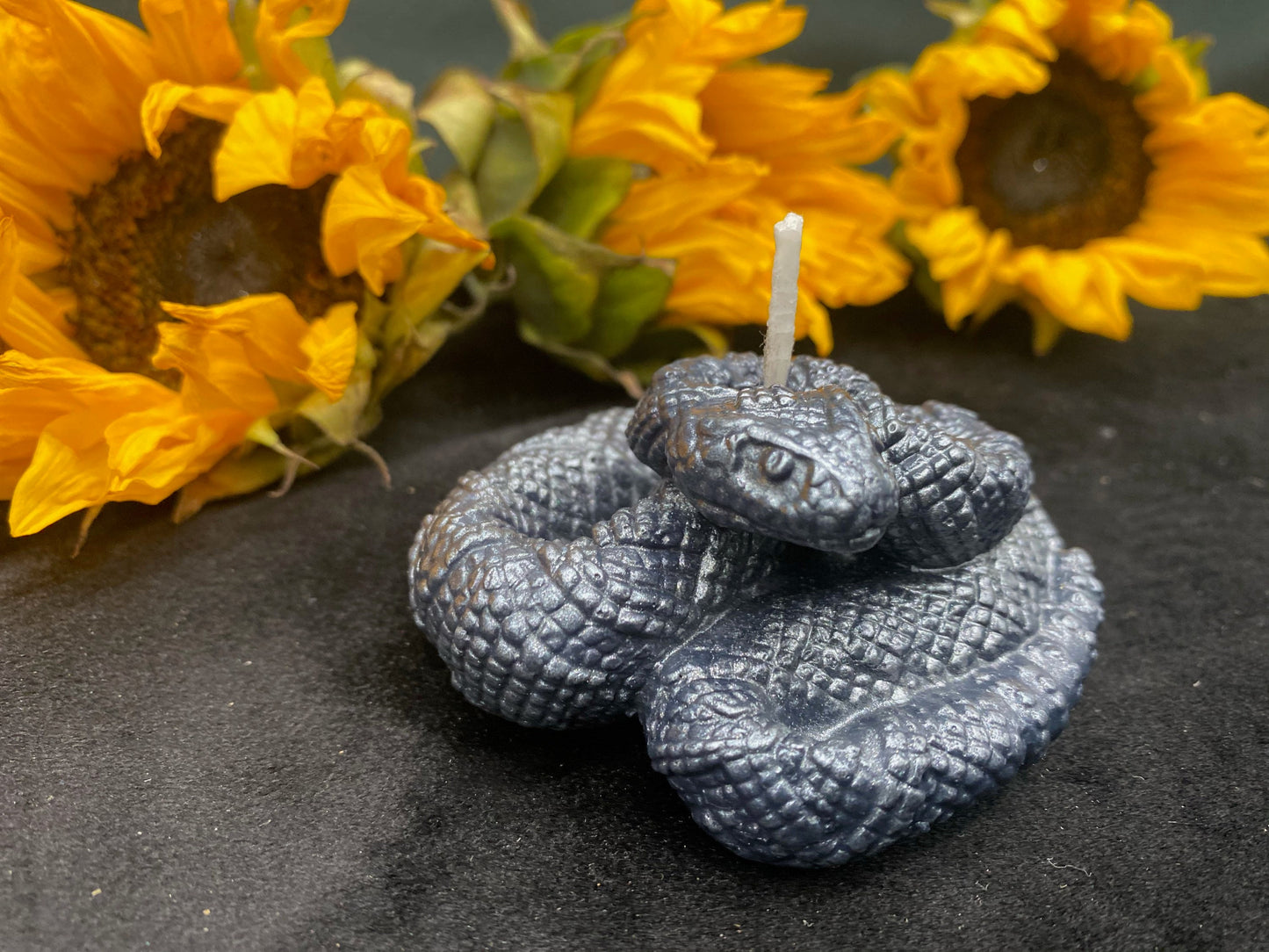 Snake Candle + Transformation + Filomena Lubana + Hecate + La Negra