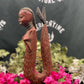 Beautiful Mami Wata Statue Traditionally Hand Carved by the Senufo of the Ivory Coast + 16”