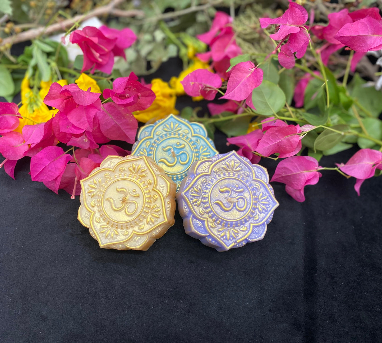 Ohm Candle + Hindu Spirit Guides
