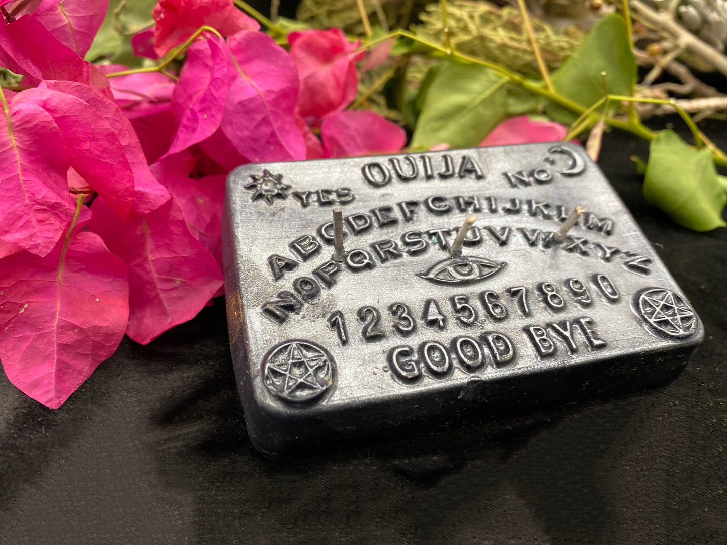 Ouija Board Candle