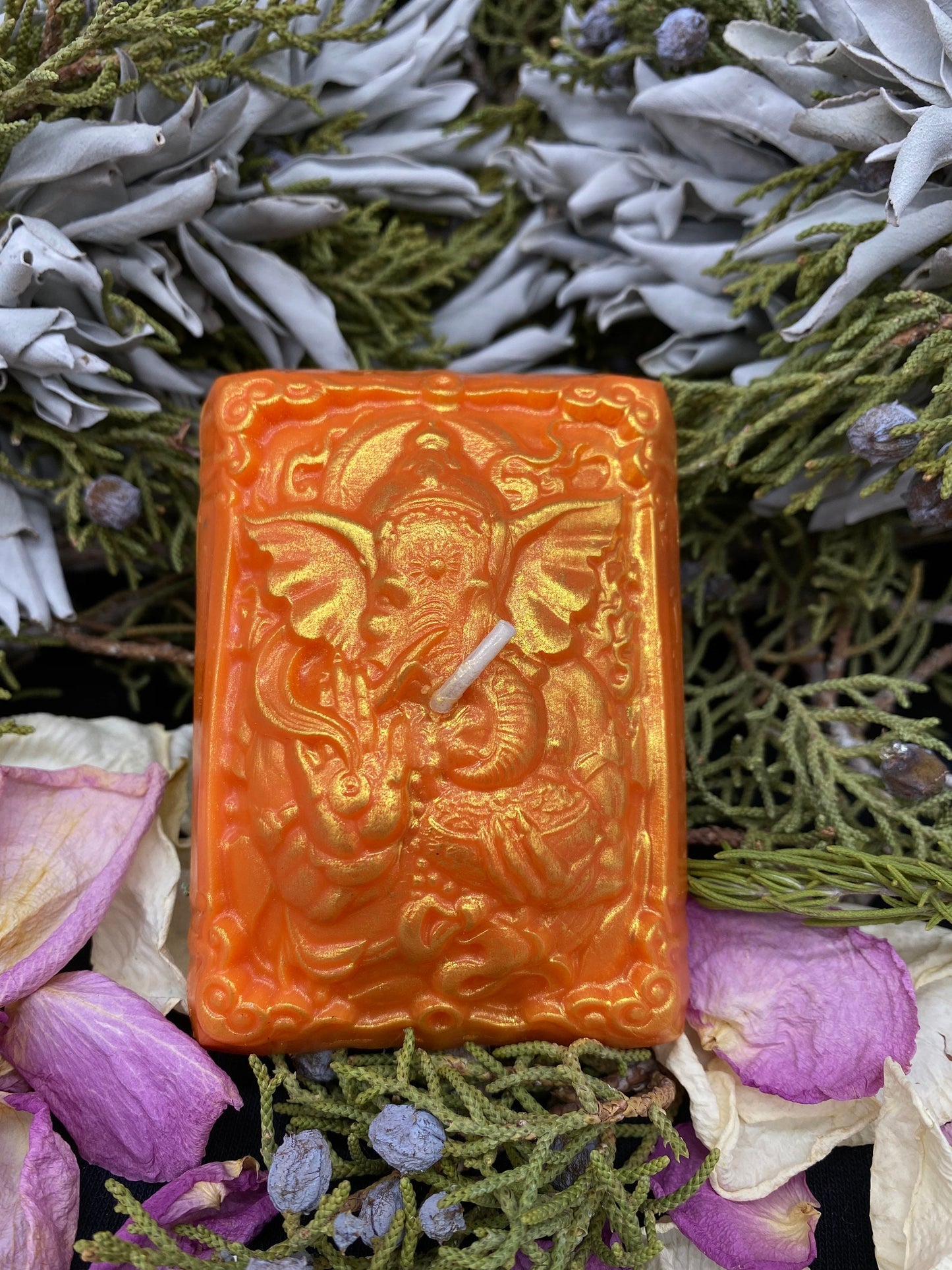 Ganesha Candle + Road Opener + Obstacle Remover