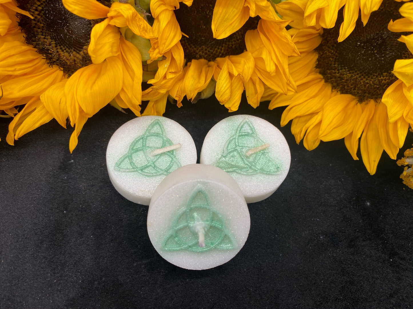 Triquetra Tealight Candles in Gift Box