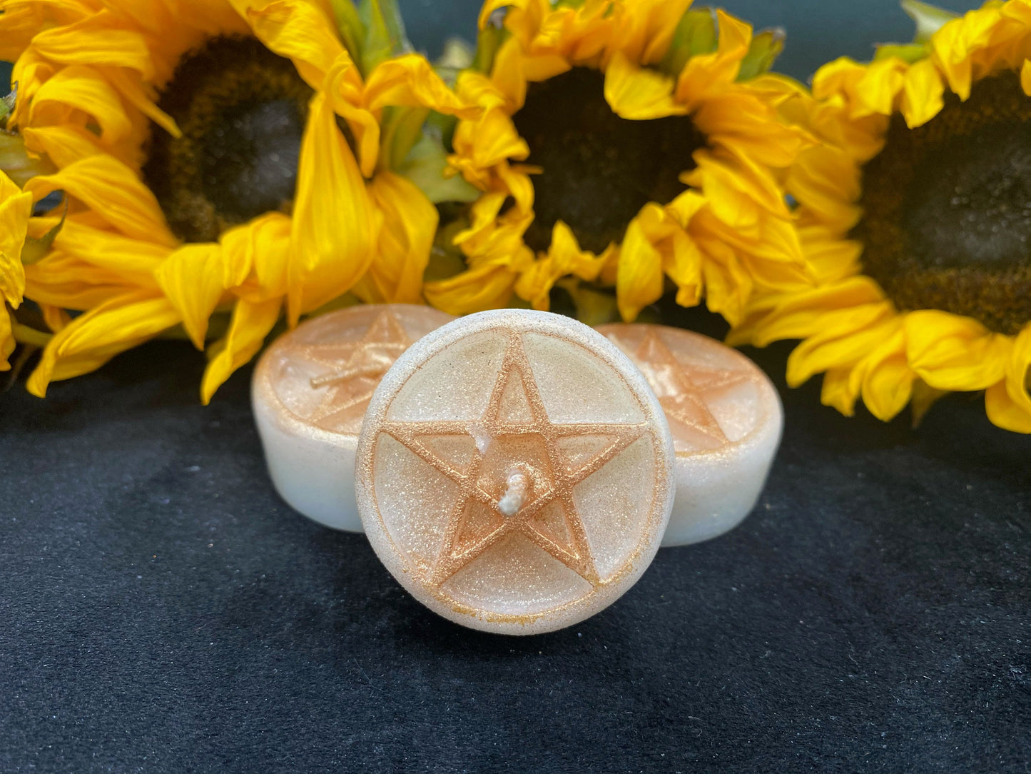 Pentacle Tealight Candles in Gift Box