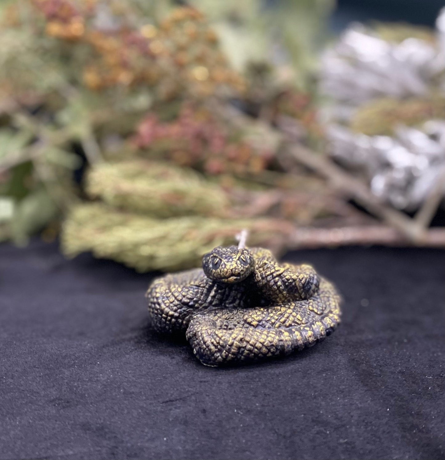 Snake Candle + Transformation + Filomena Lubana + Hecate + La Negra