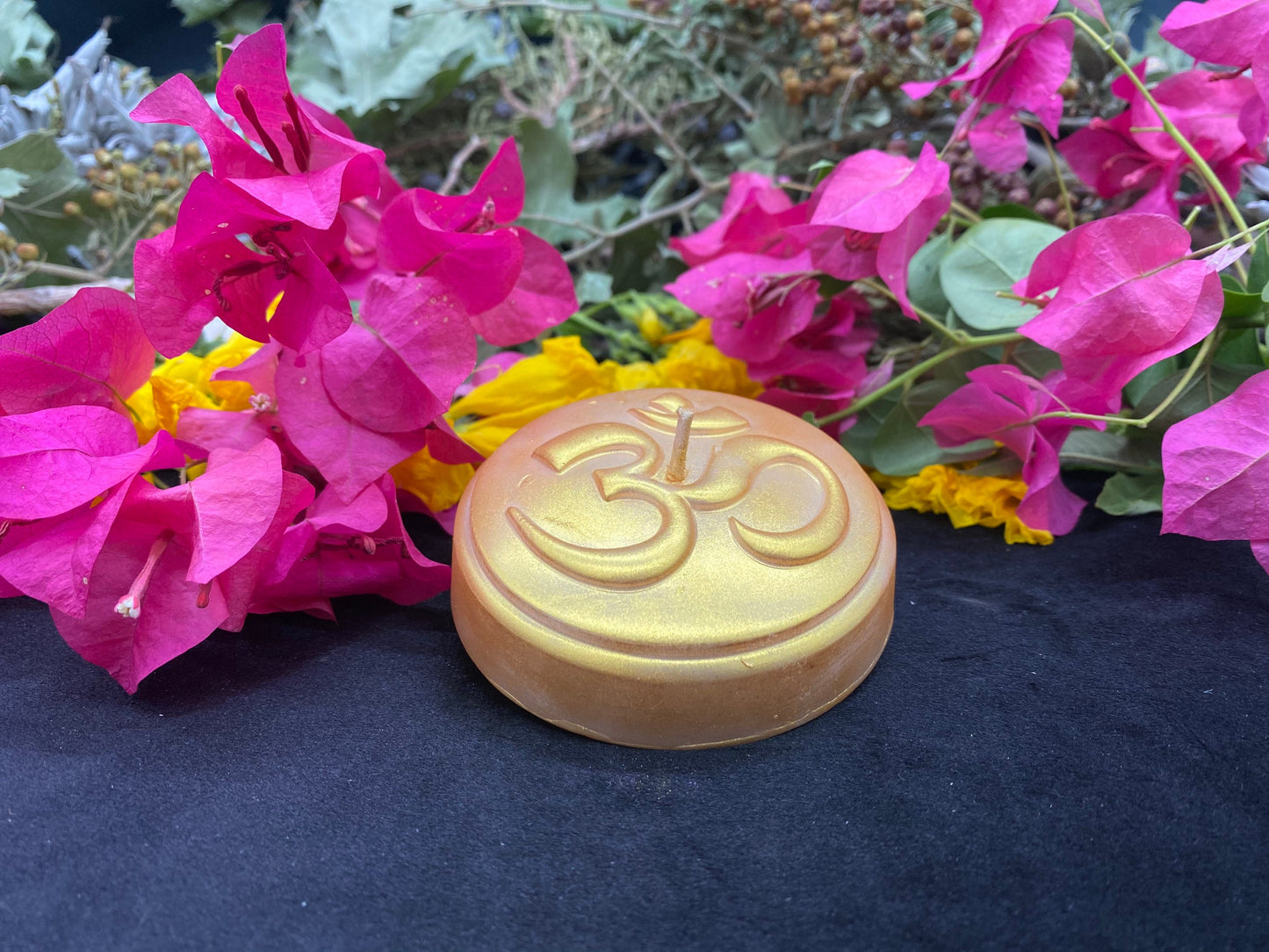 Ohm Candle + Hindu Spirit Guides