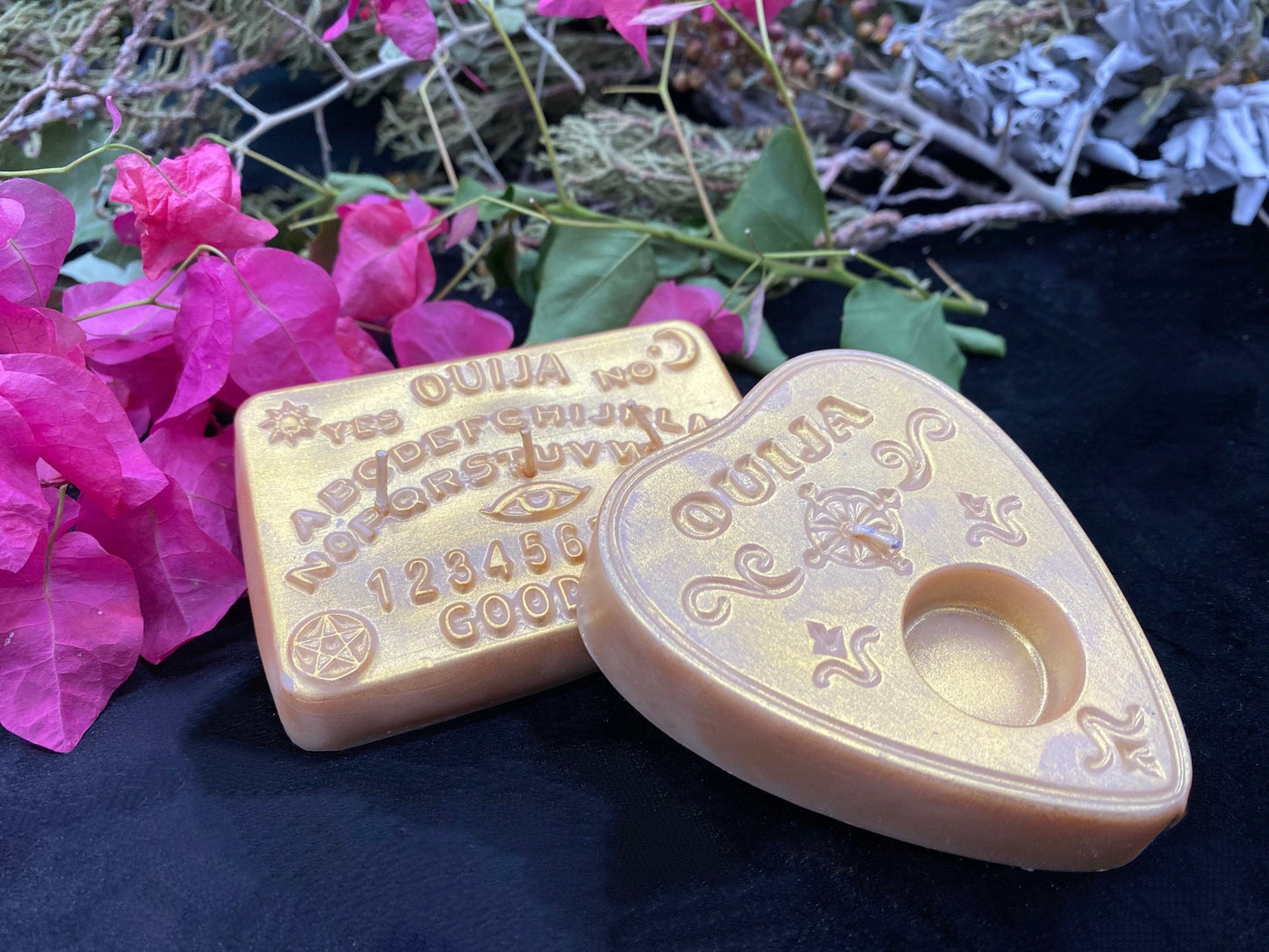 Ouija Board Candle