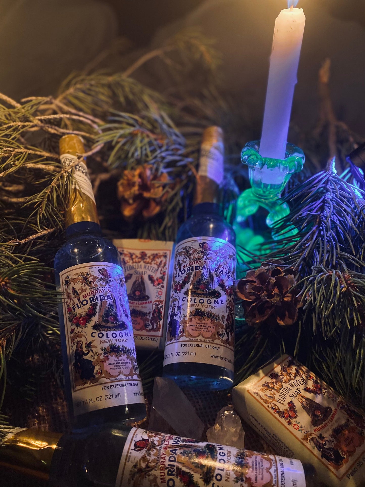 Florida Water Cologne 7.5 oz + Murray y Lanman + Spiritual Cleansing + Scented