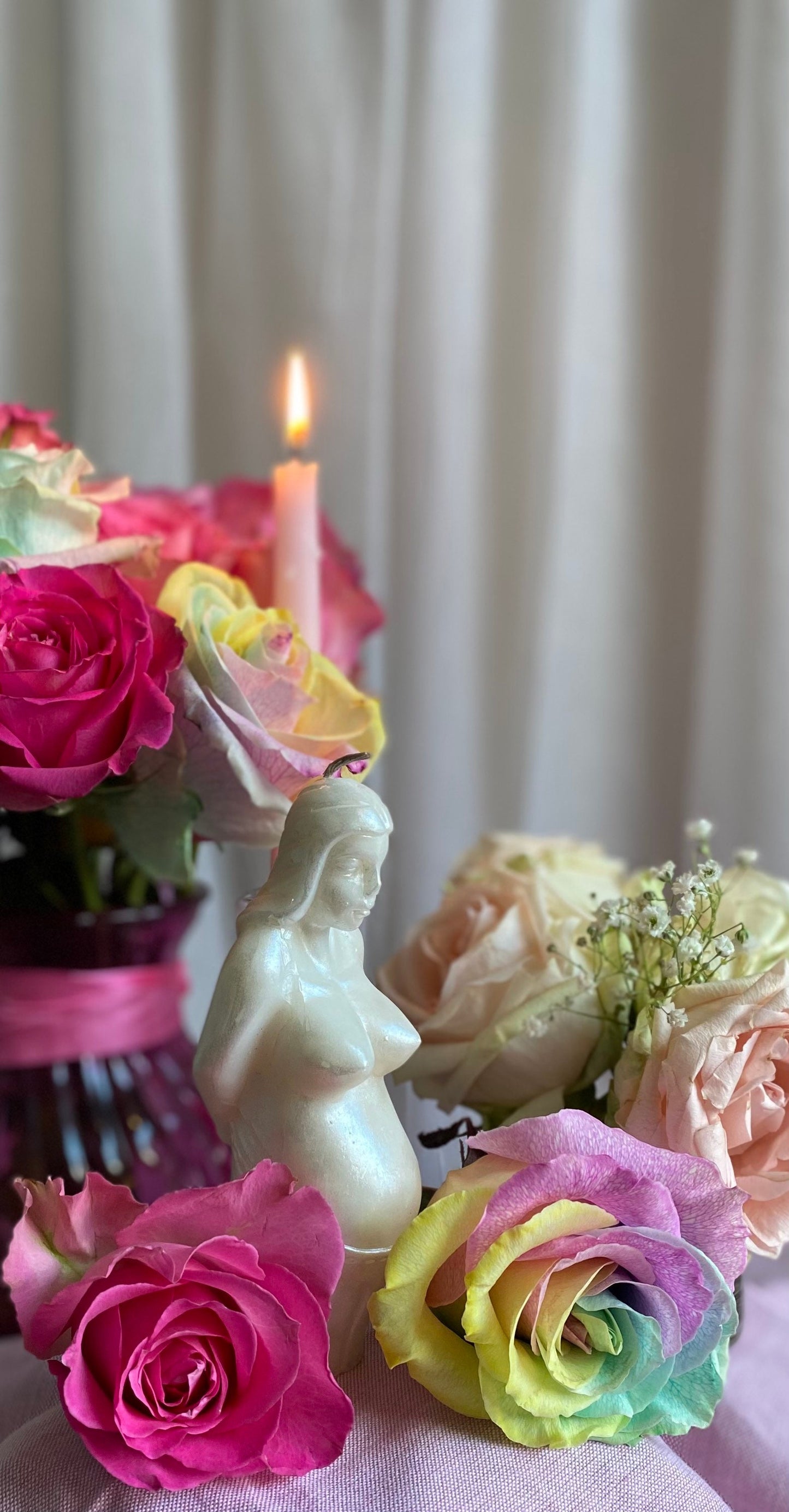 Pregnant Female Candle + Fertility