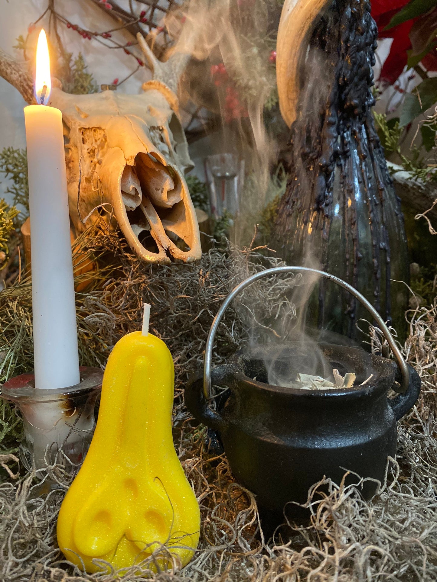 Scissors Candle + Cut & Clear + Remove Negative Energy