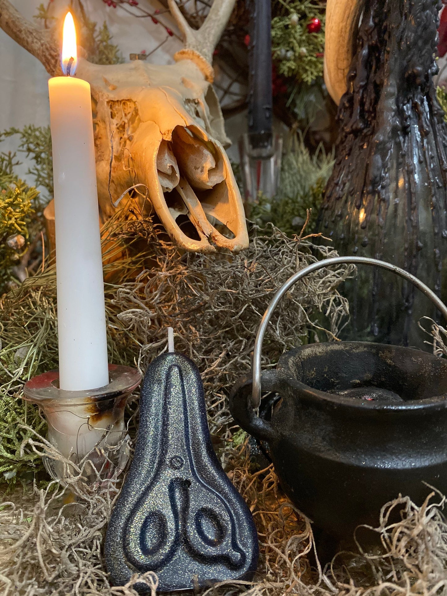 Scissors Candle + Cut & Clear + Remove Negative Energy