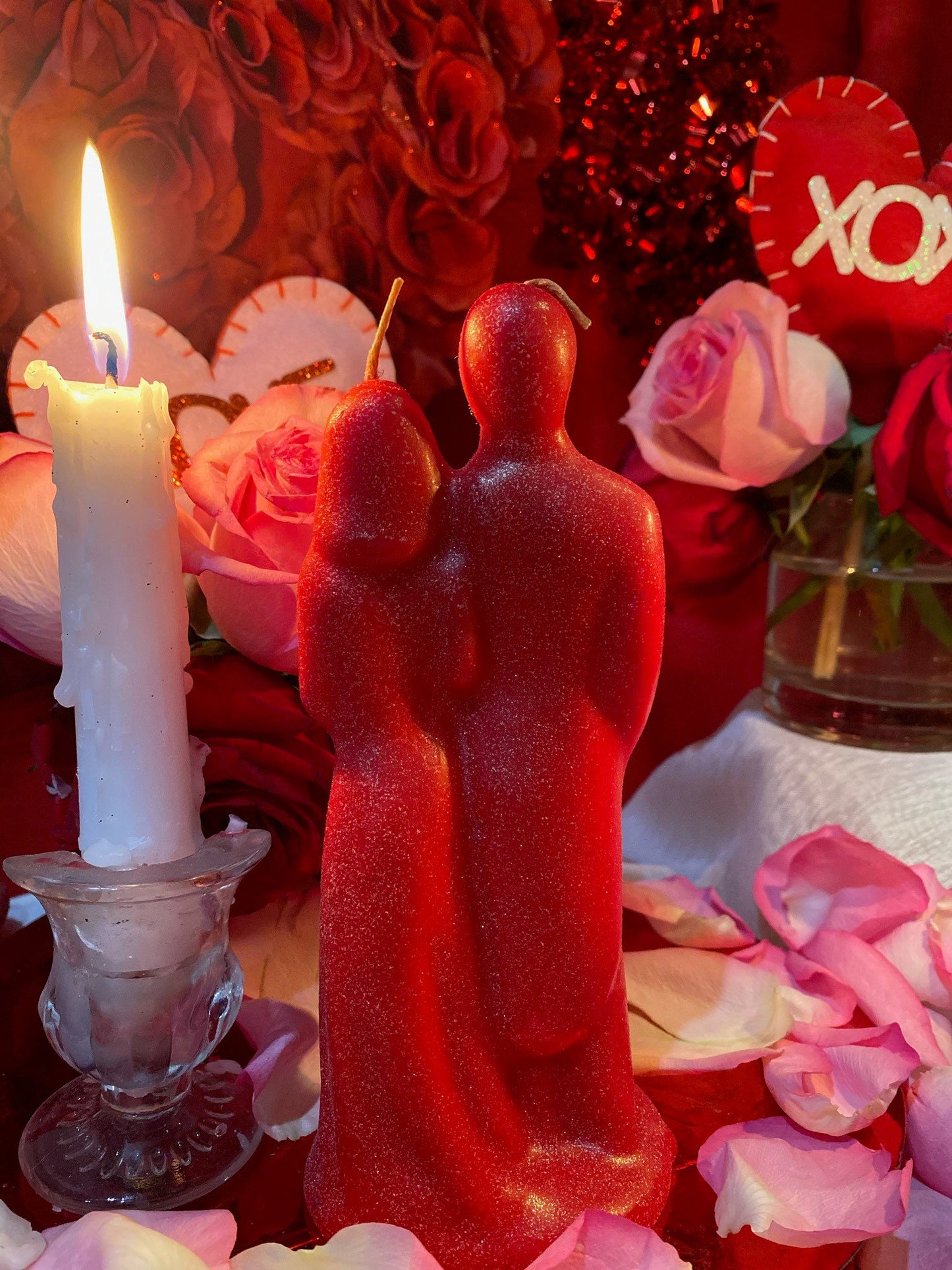 Bride & Groom + Engagement + Love + Marriage + Soulmates + Friendship Candle