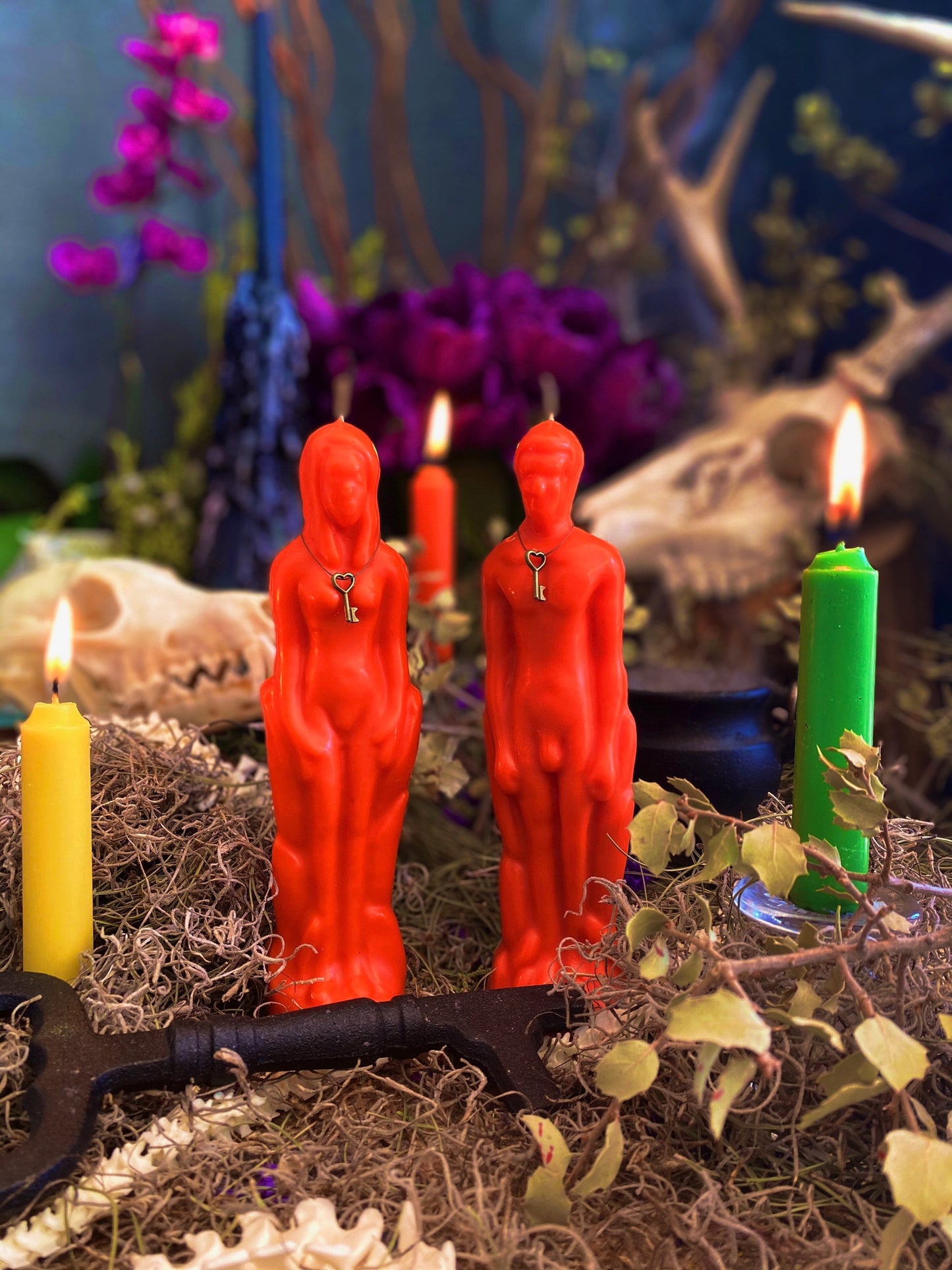 Male & Female Figure Candles