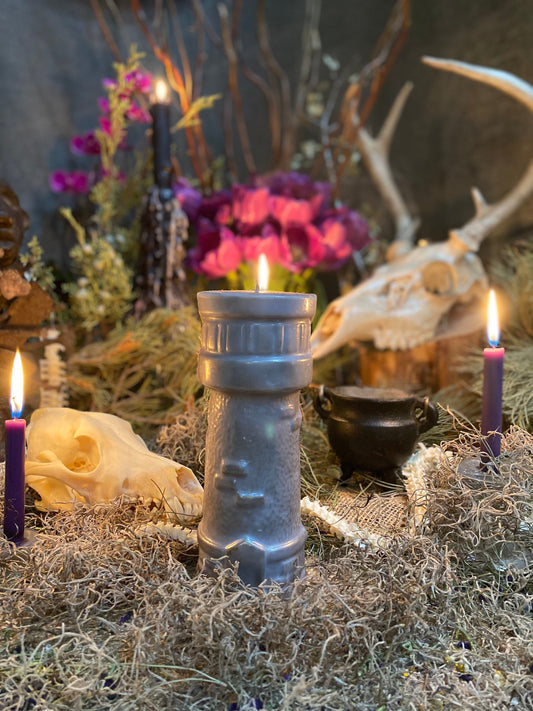 Tower Figure Candle + Tarot + Destruction + Overcome Enemies + Destroy Evil