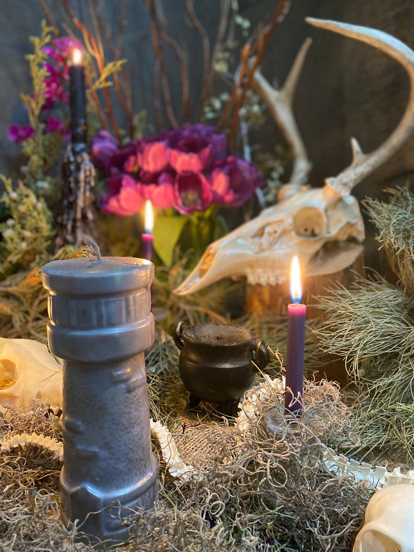 Tower Figure Candle