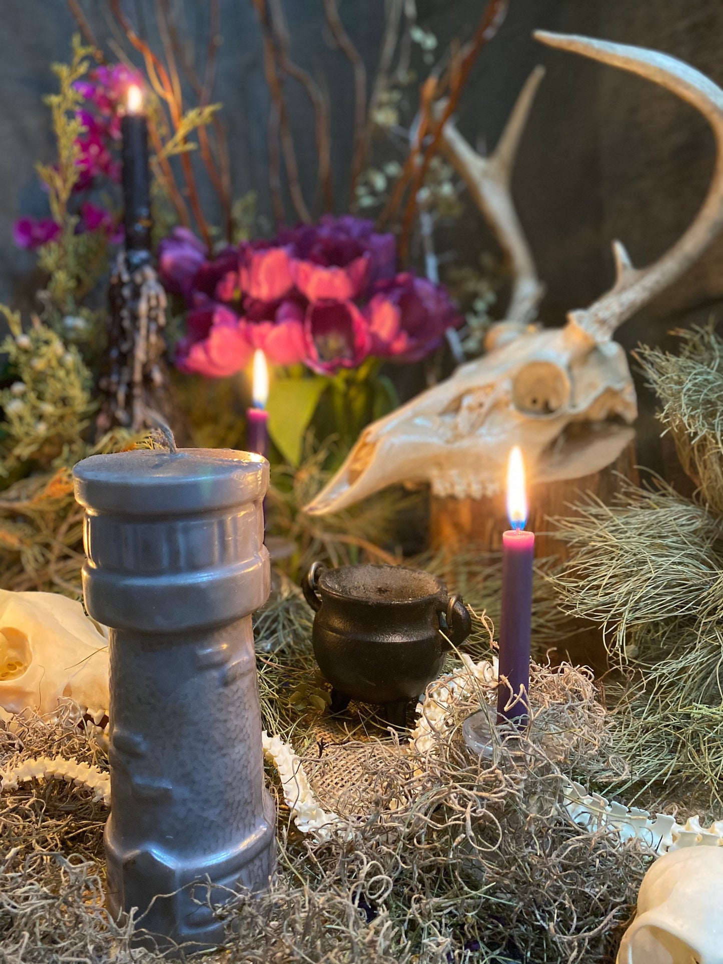 Tower Figure Candle + Tarot + Destruction + Overcome Enemies + Destroy Evil