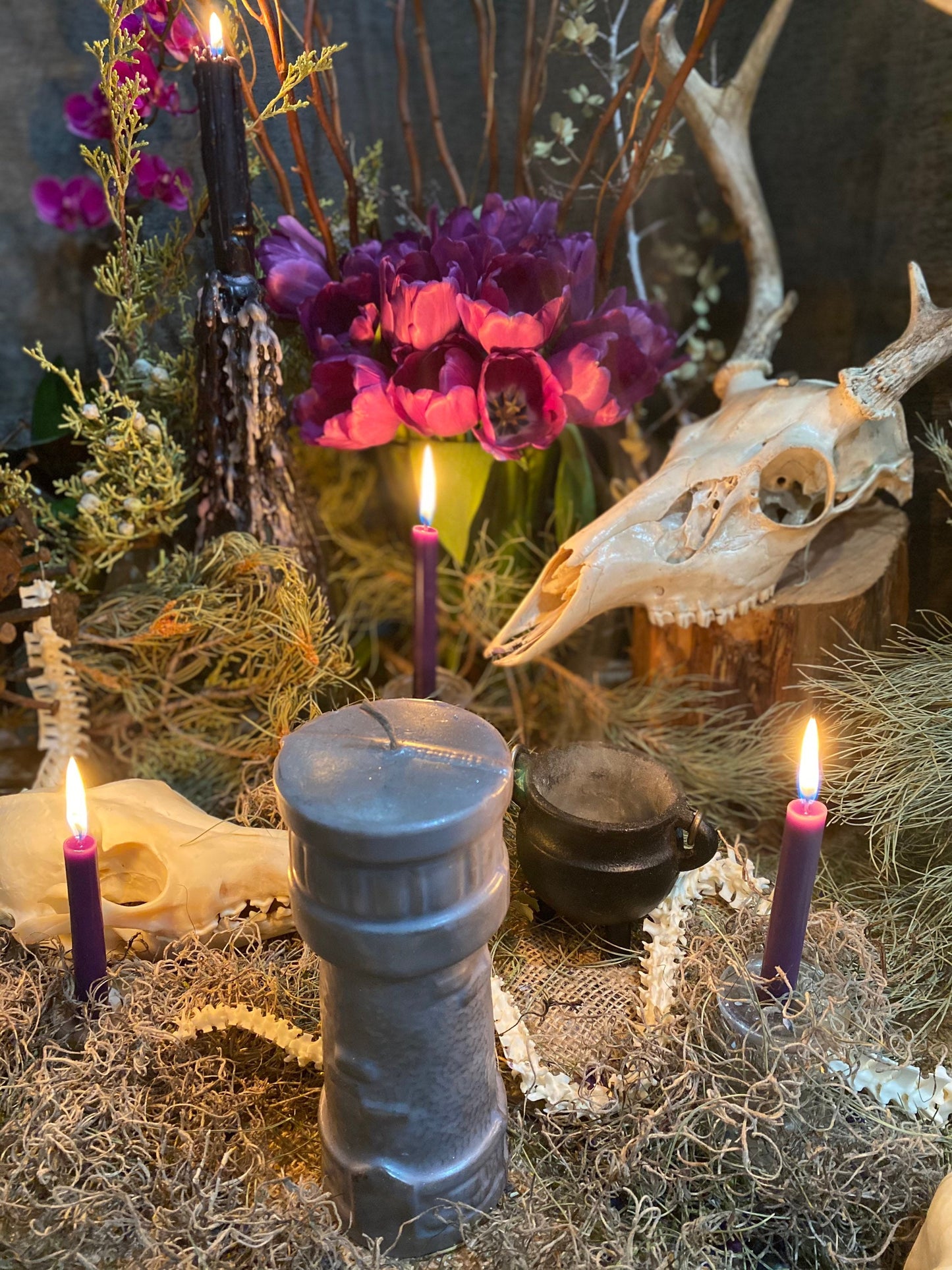 Tower Figure Candle + Tarot + Destruction + Overcome Enemies + Destroy Evil