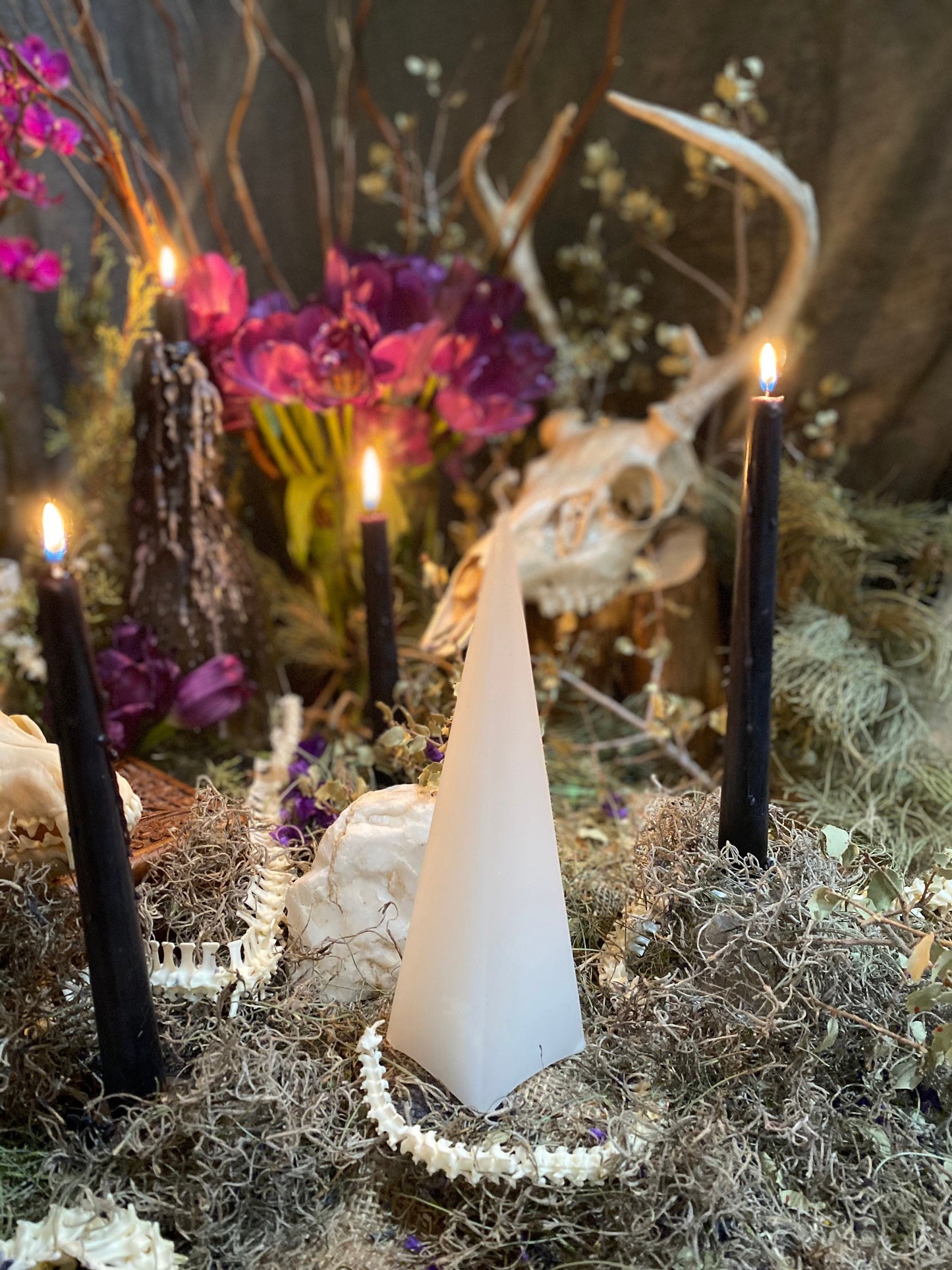 Pyramid Figure Candle