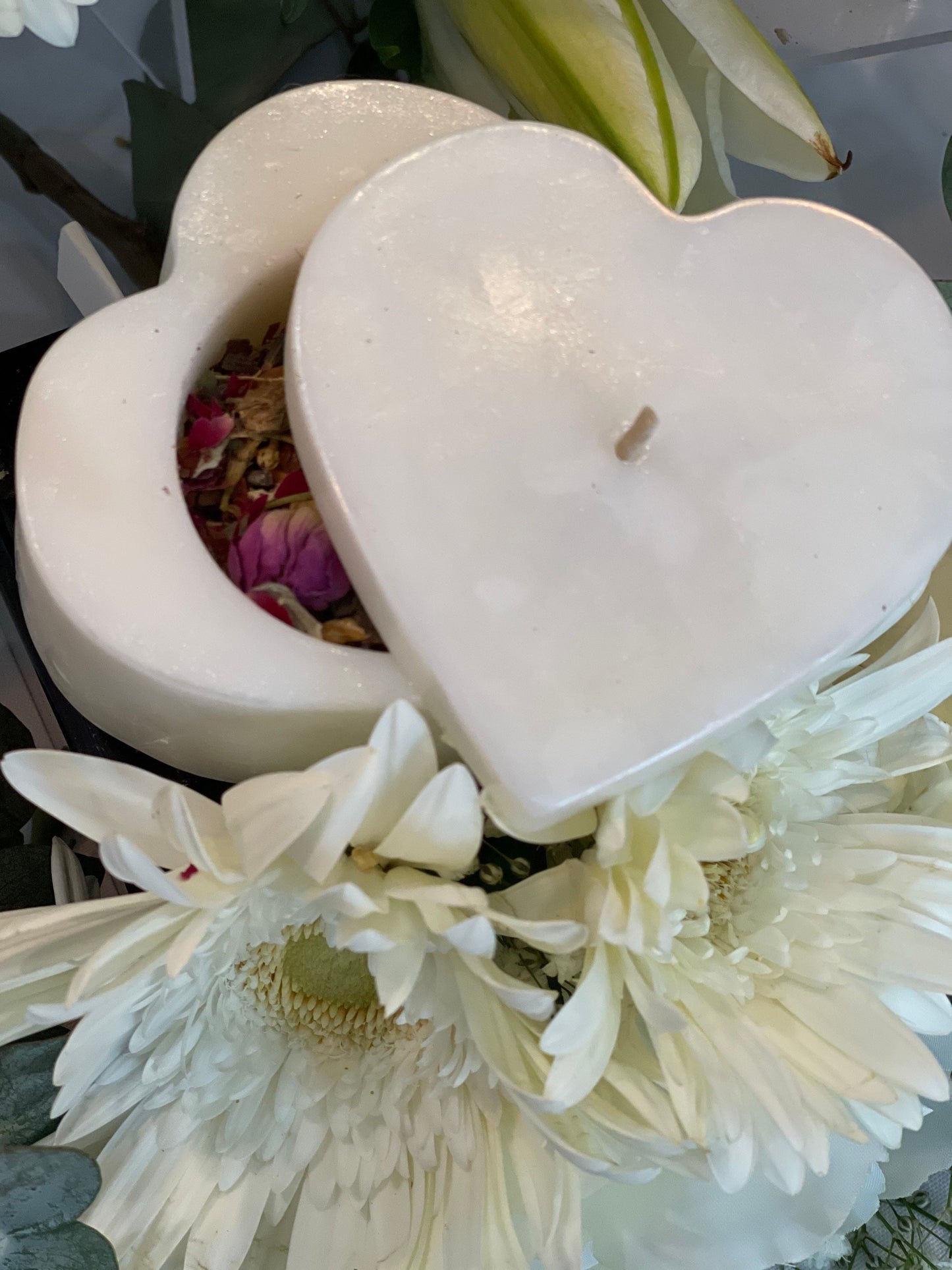 Loadable Heart Candle for Love and Friendship