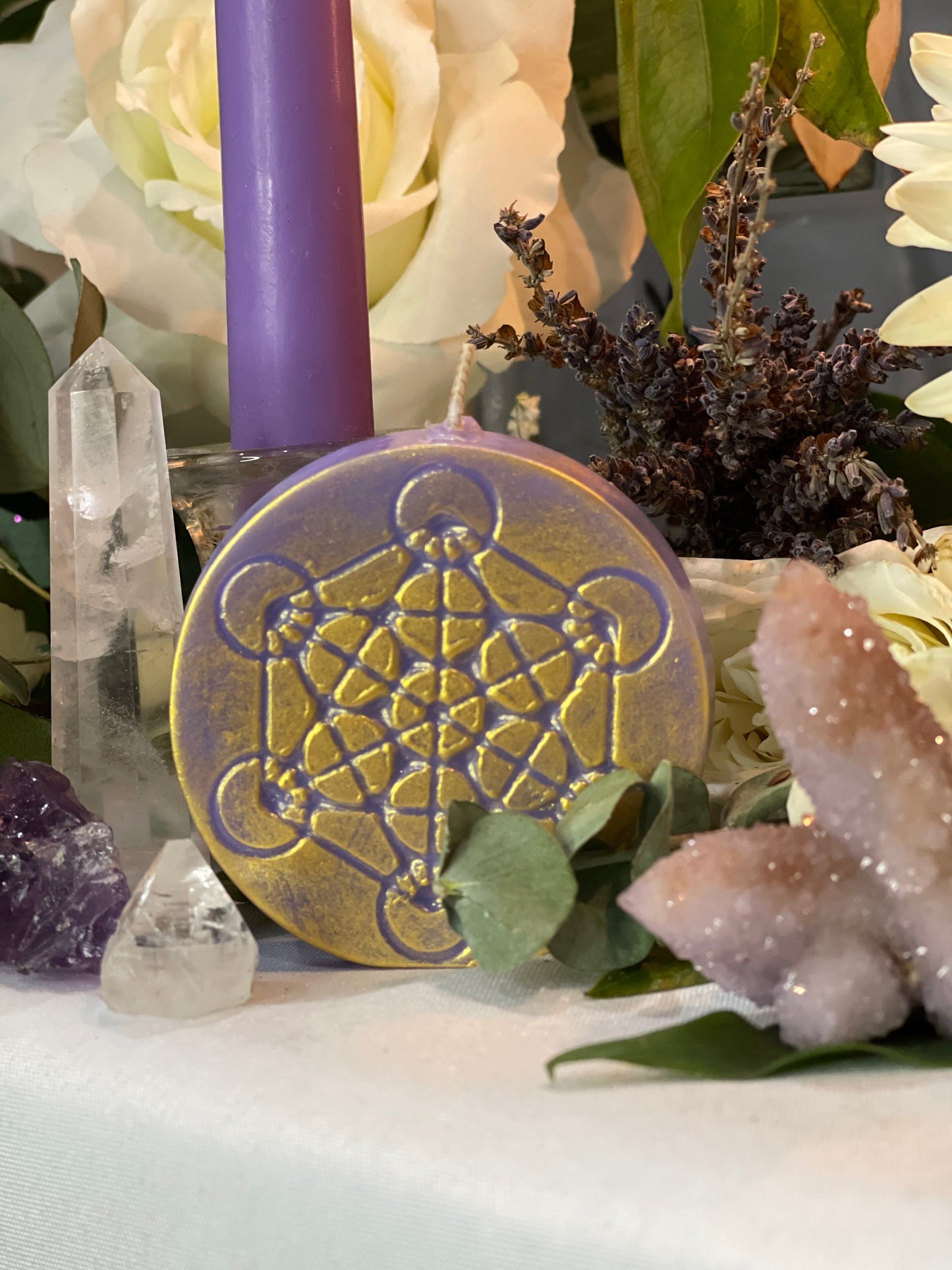 Metatron Candle + Archangel + Spirituality