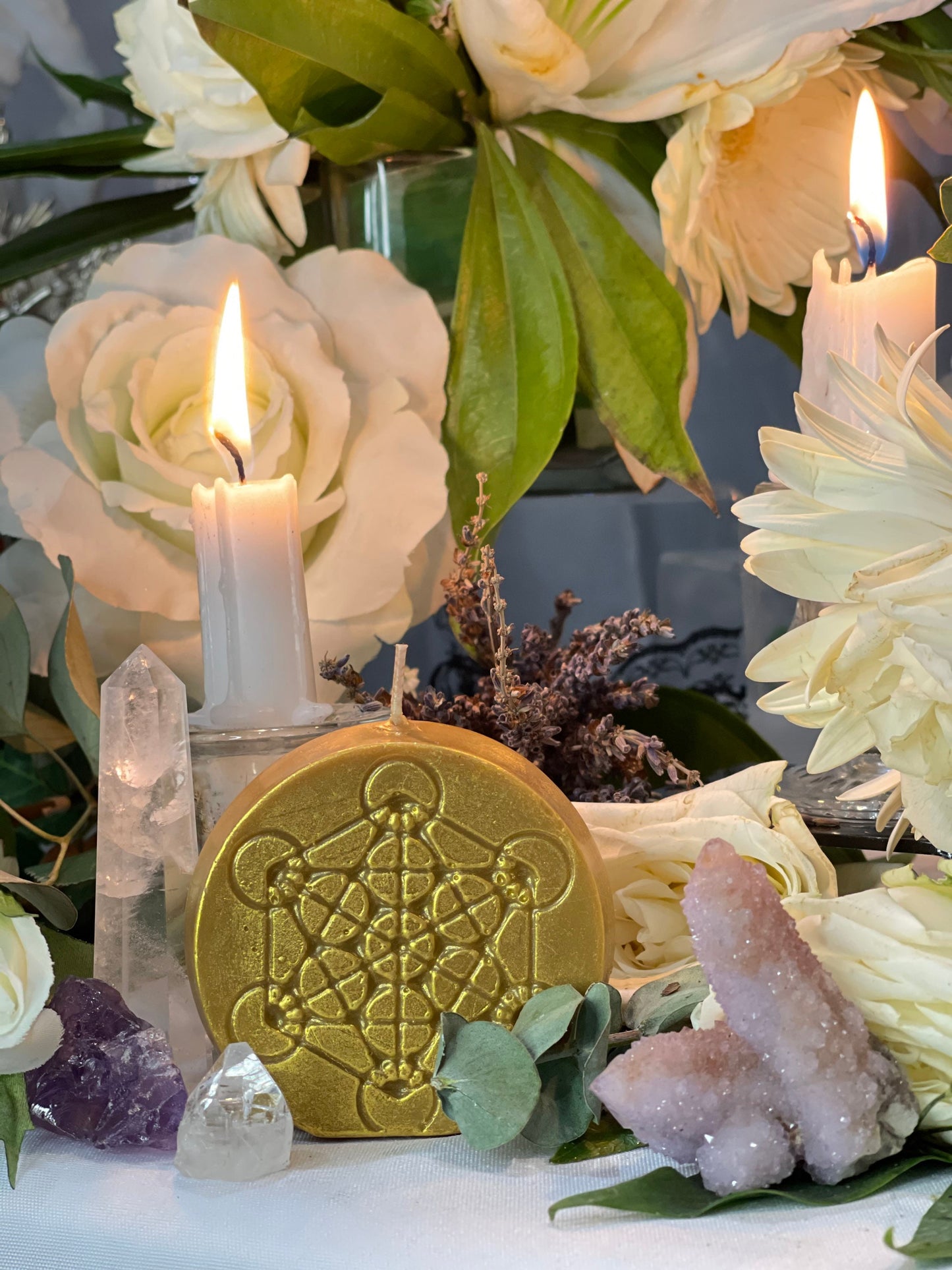 Metatron Candle + Archangel + Spirituality