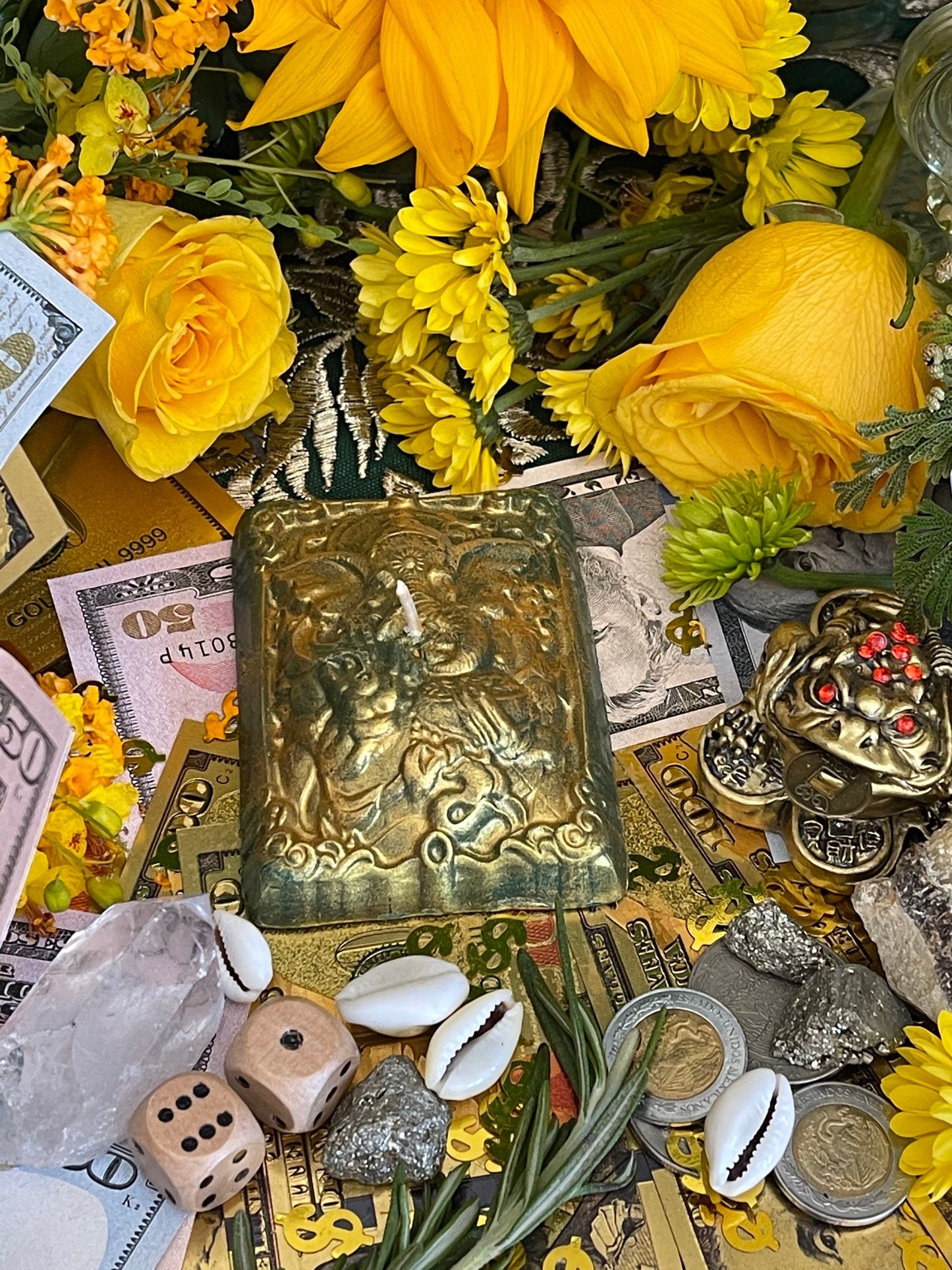 Ganesha Candle + Road Opener + Obstacle Remover