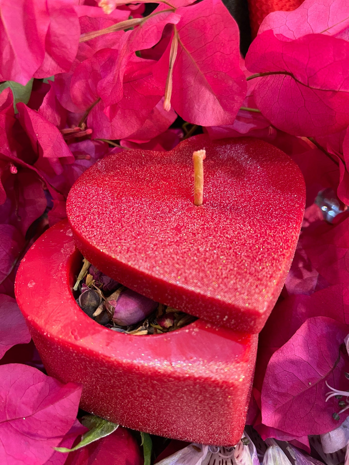 Loadable Heart Candle for Love and Friendship