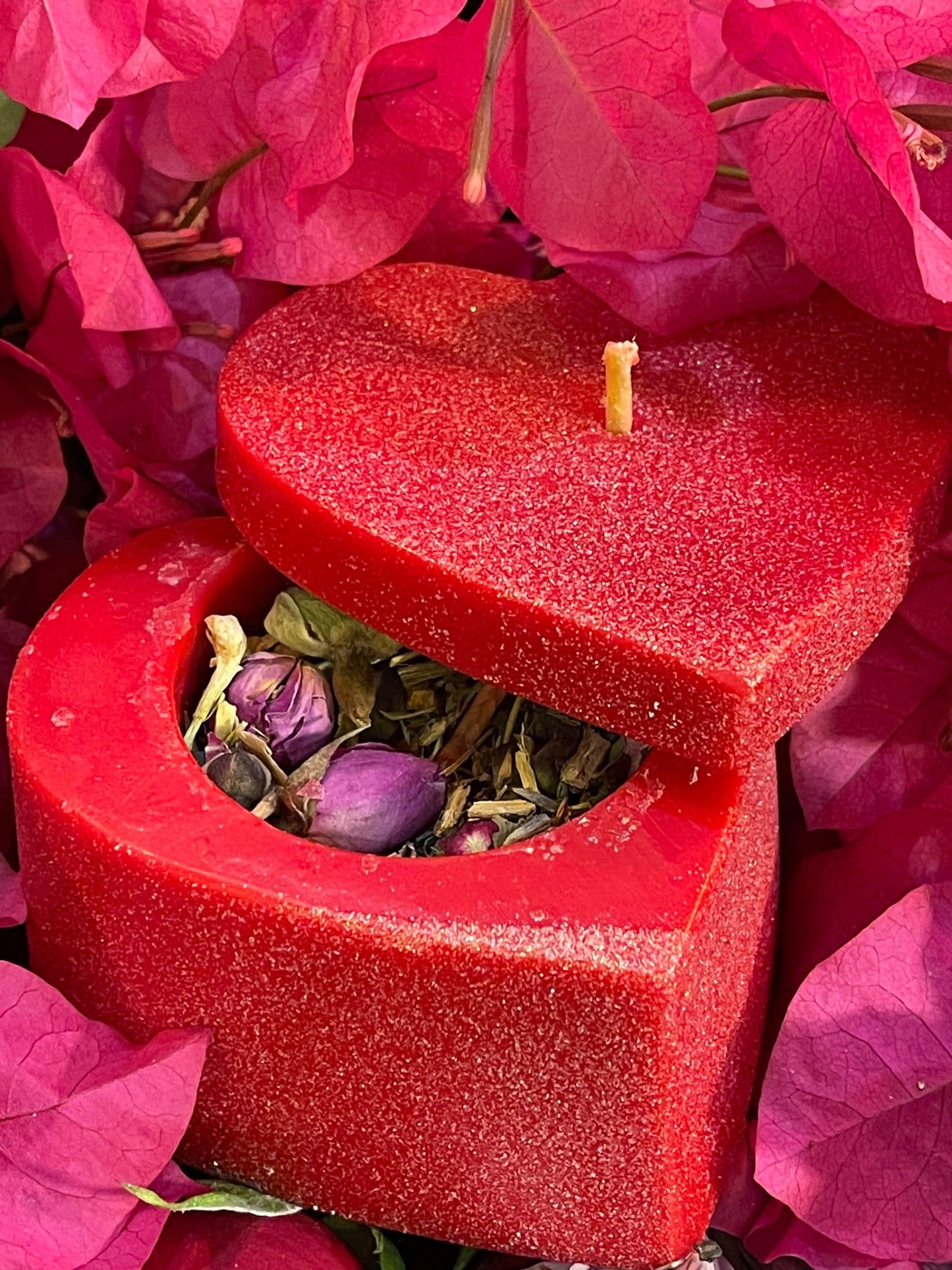 Loadable Heart Candle for Love and Friendship