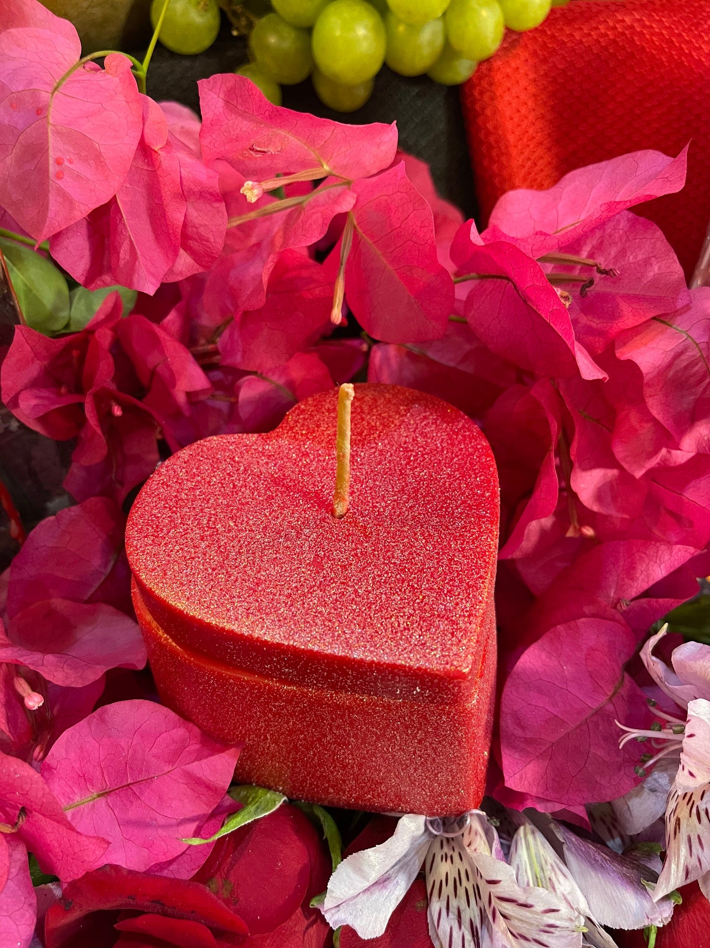 Loadable Heart Candle for Love and Friendship