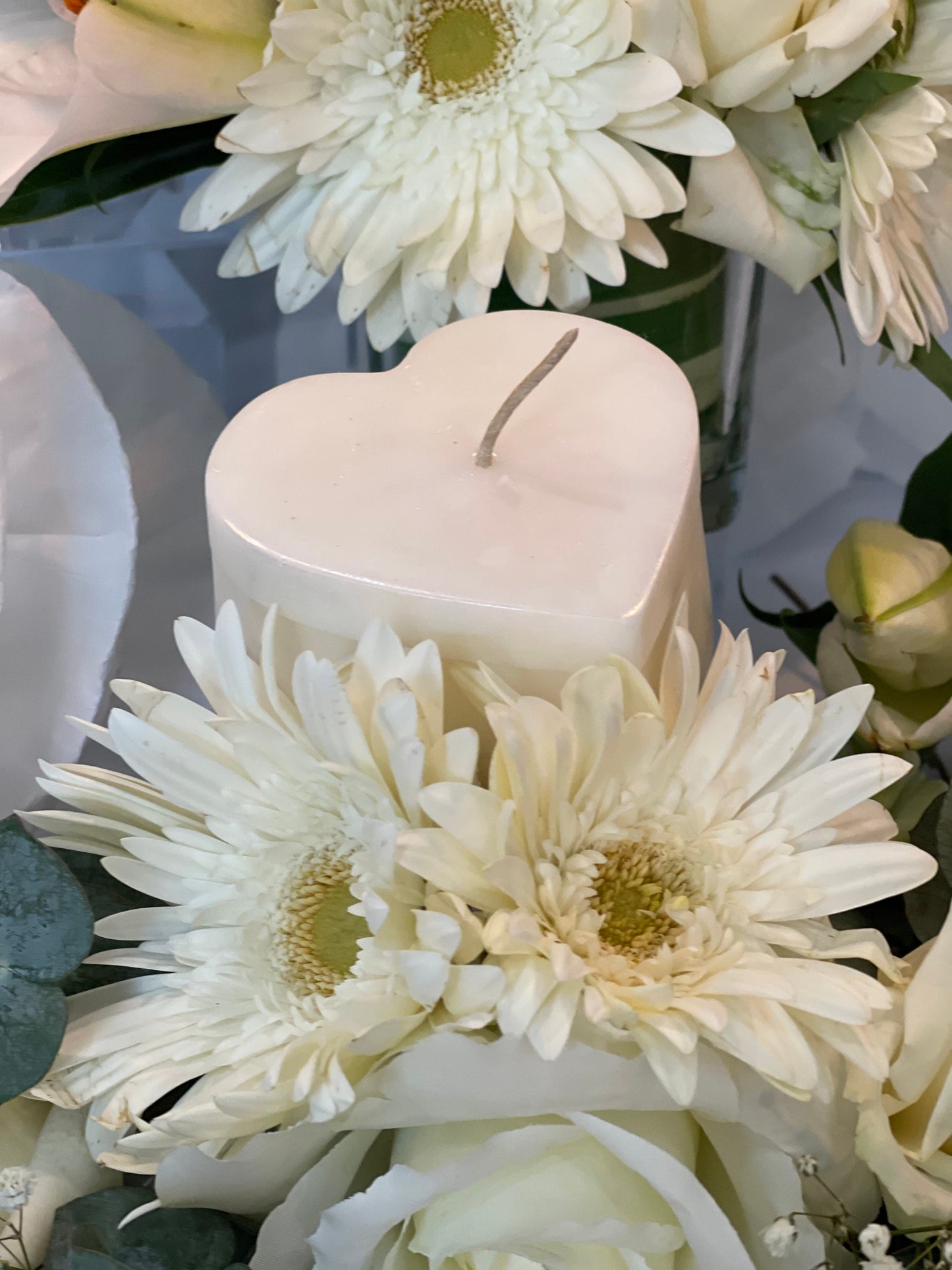 Loadable Heart Candle for Love and Friendship
