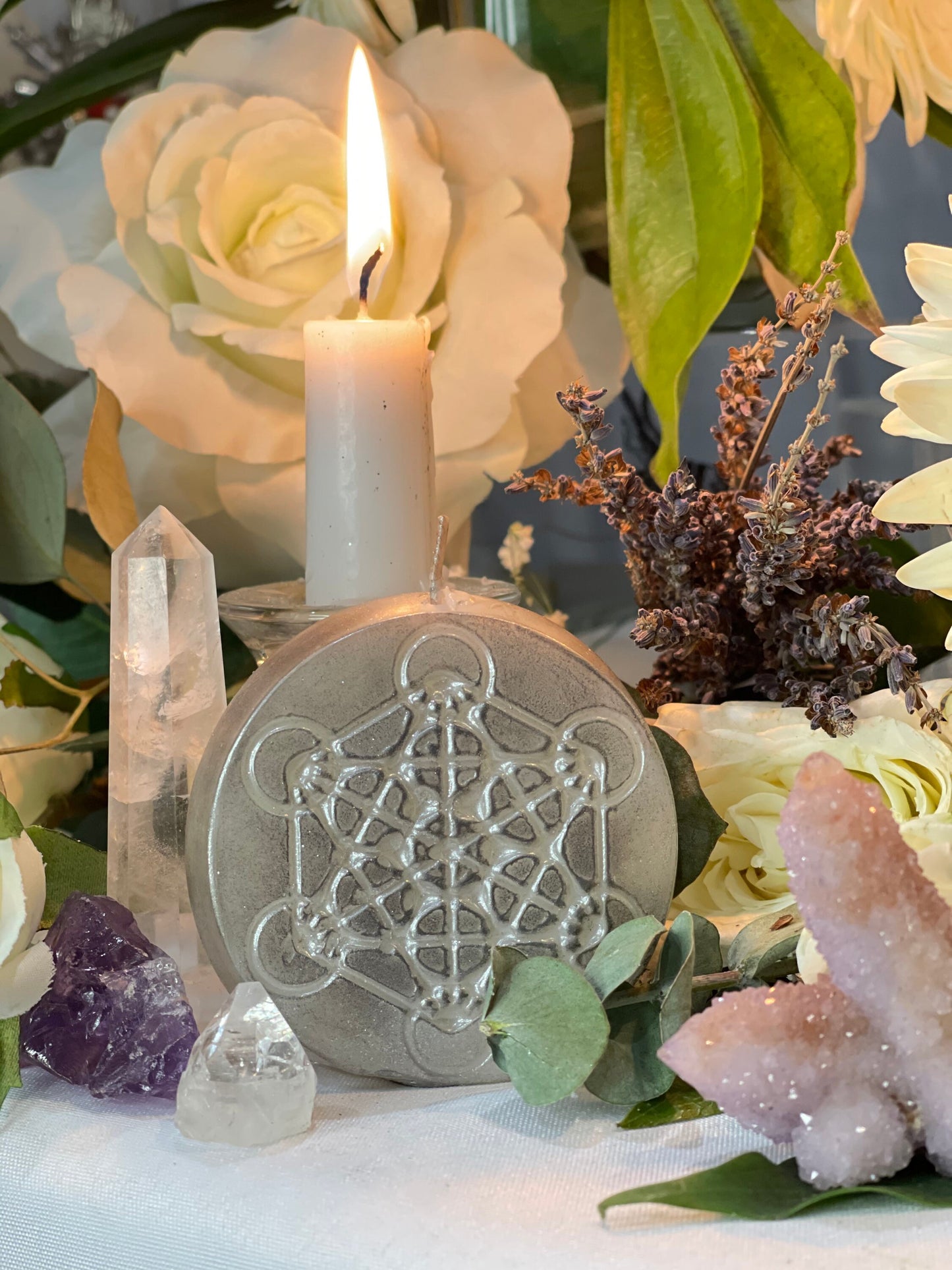 Metatron Candle + Archangel + Spirituality