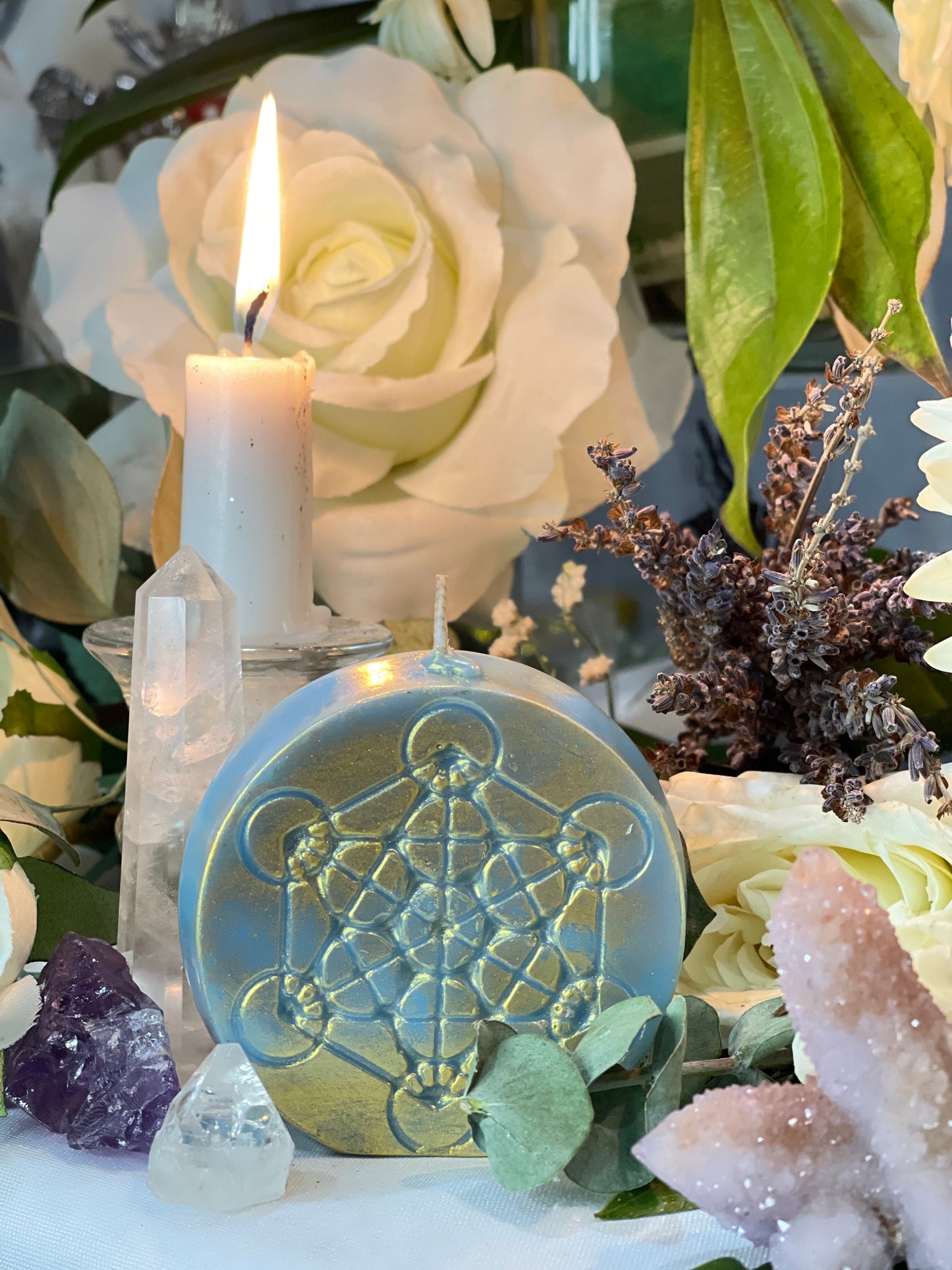 Metatron Candle + Archangel + Spirituality