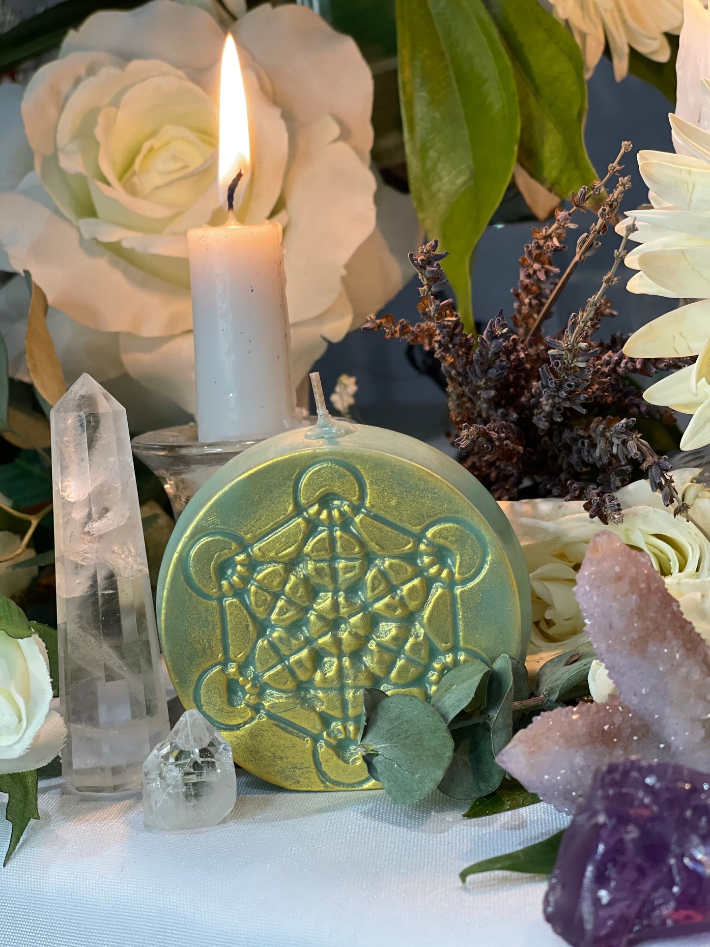 Metatron Candle + Archangel + Spirituality