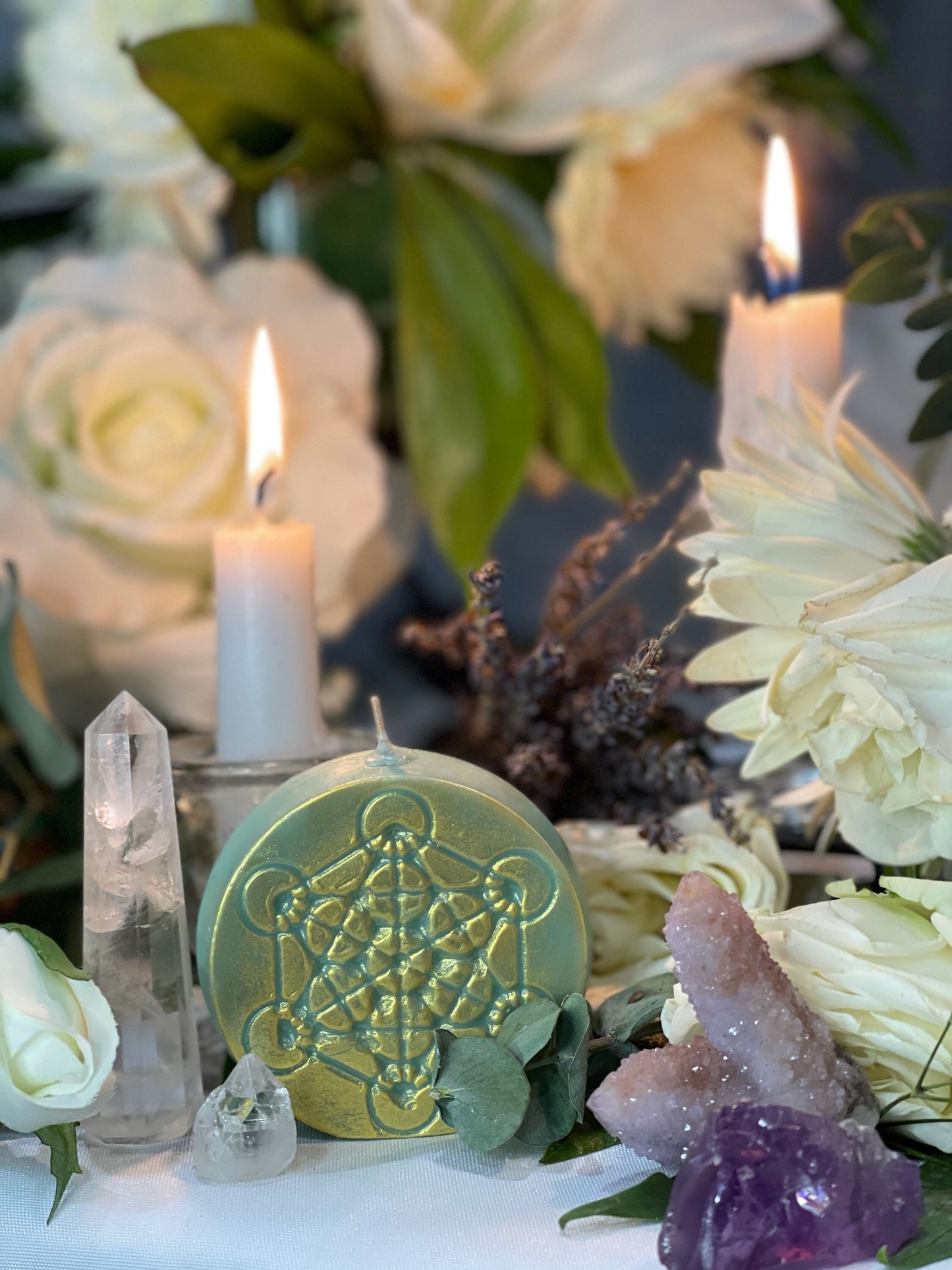 Metatron Candle + Archangel + Spirituality