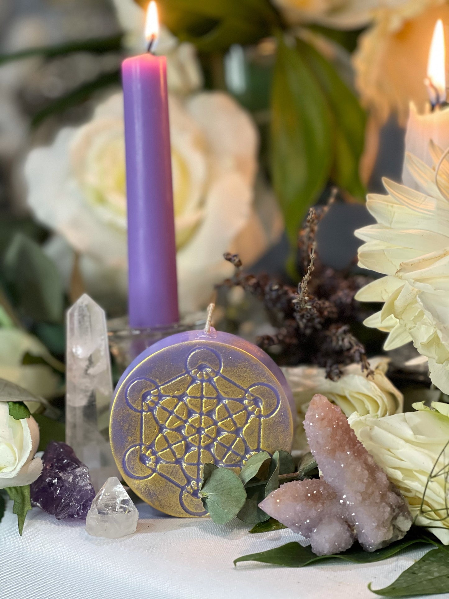 Metatron Candle + Archangel + Spirituality