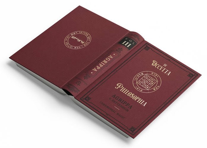 De Oculta Philosophia Vol 3 Ceremonial Magic by Agrippa + Limited First Edition! Publisher is Sold Out! *New Book*
