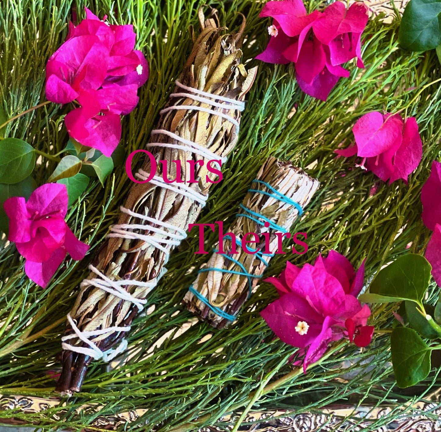 FRESH Wildcrafted Yerba Santa Torch / Bundle with Natural Hemp Twine + Eriodictyon californicum
