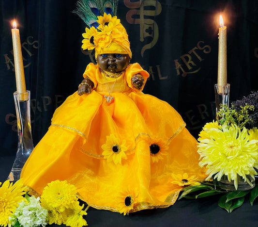 Oshun Doll + African Spirit of Love & Prosperity + Ochun + Orisha + Santeria + Ifa + Yoruba + Lukumi + Santerismo