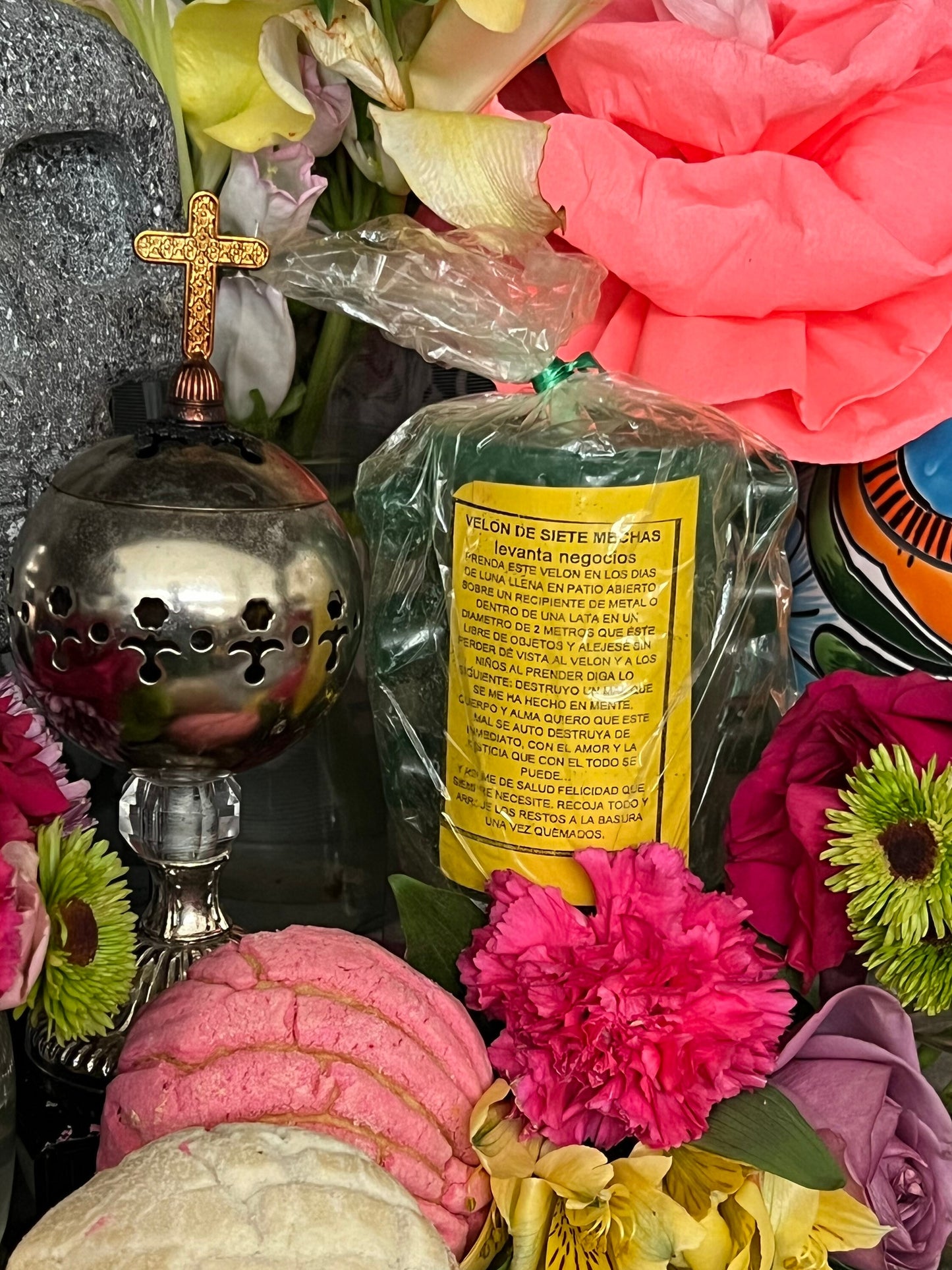 Levanta Negocios Candle + 7 Mechas + Made in Mexico