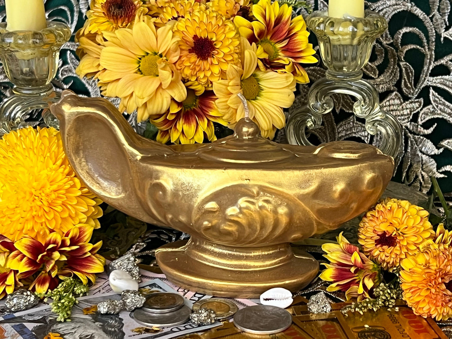 Magic Genie Lamp Candle + Granting Wishes