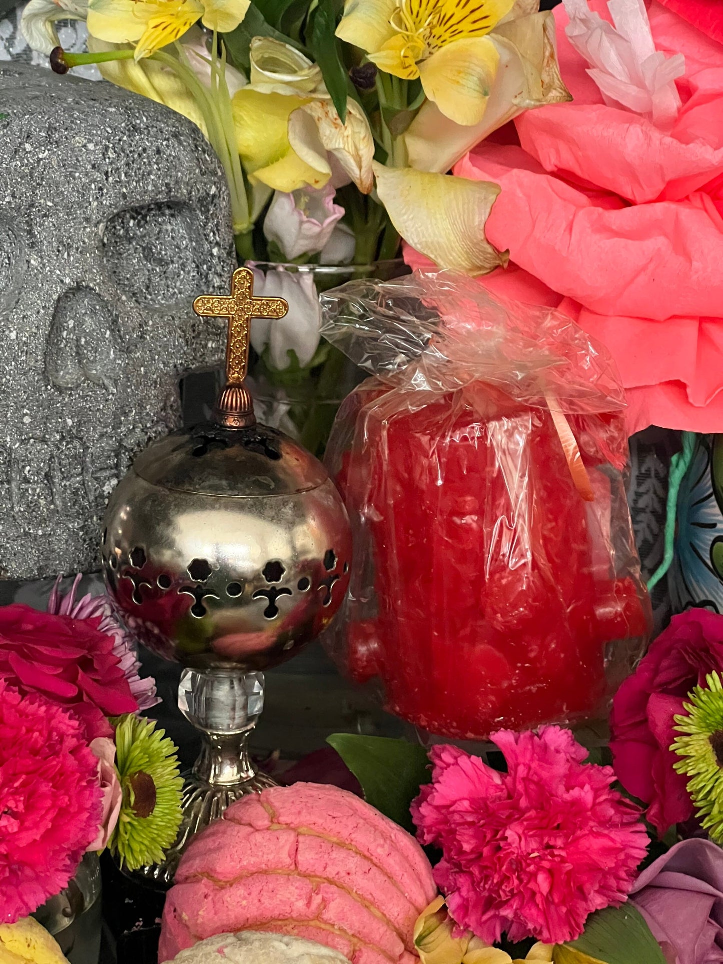 Spell Breaker Candle + Tumba Trabajos + 7 Mechas + Made in Mexico