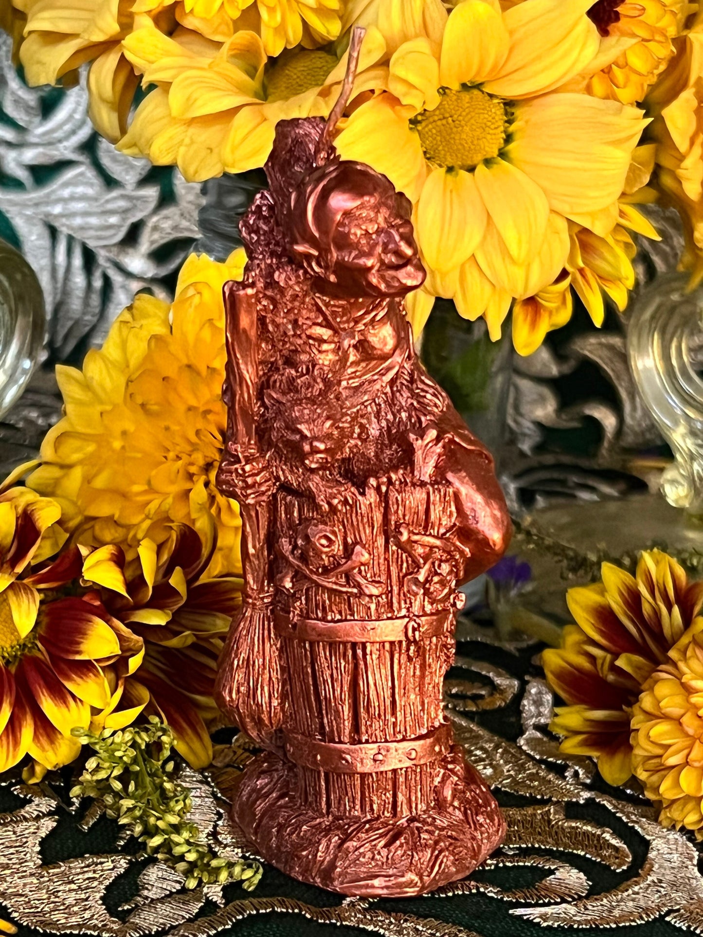 Baba Yaga Candle + Witch + Witchcraft