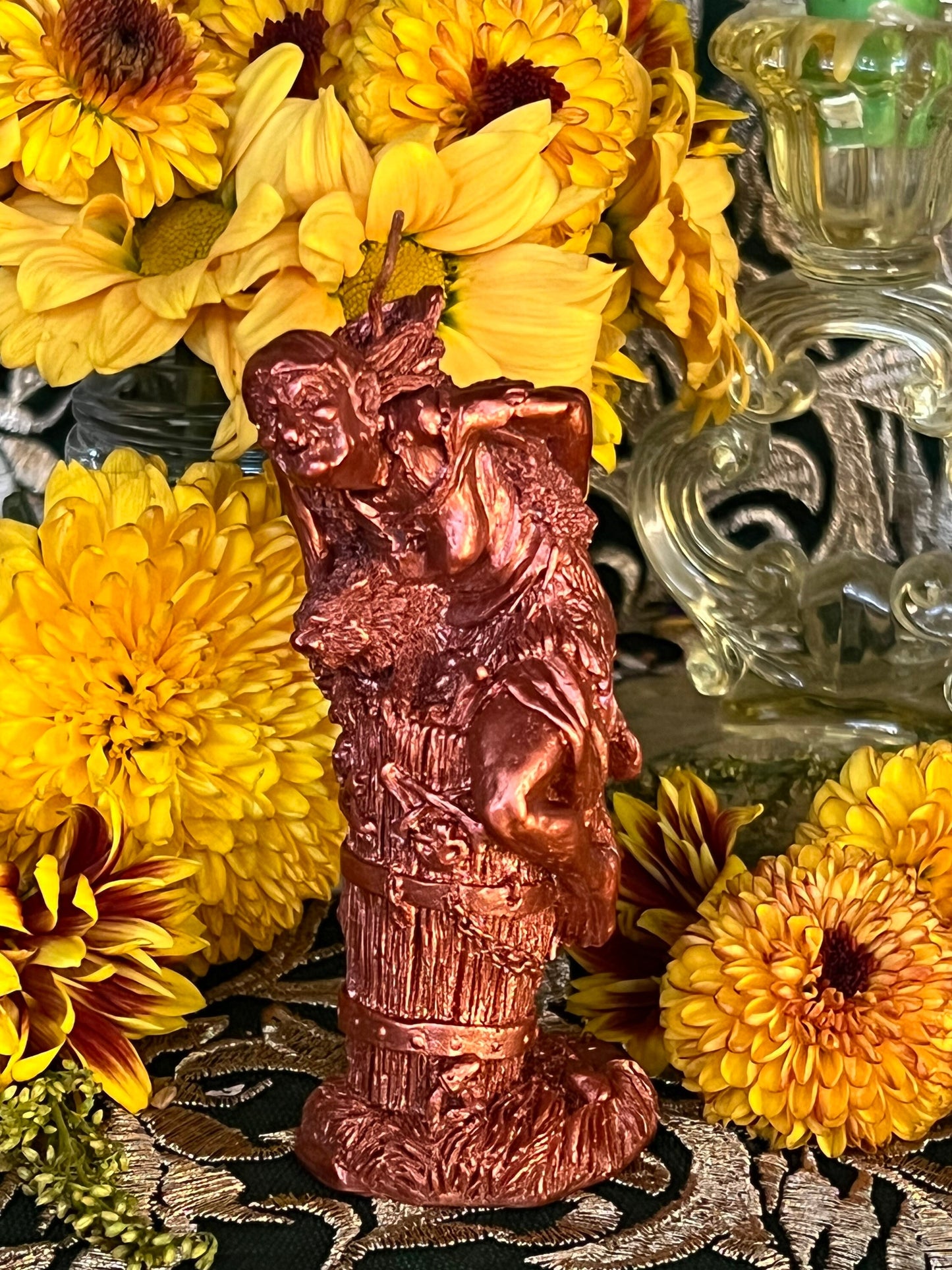 Baba Yaga Candle + Witch + Witchcraft