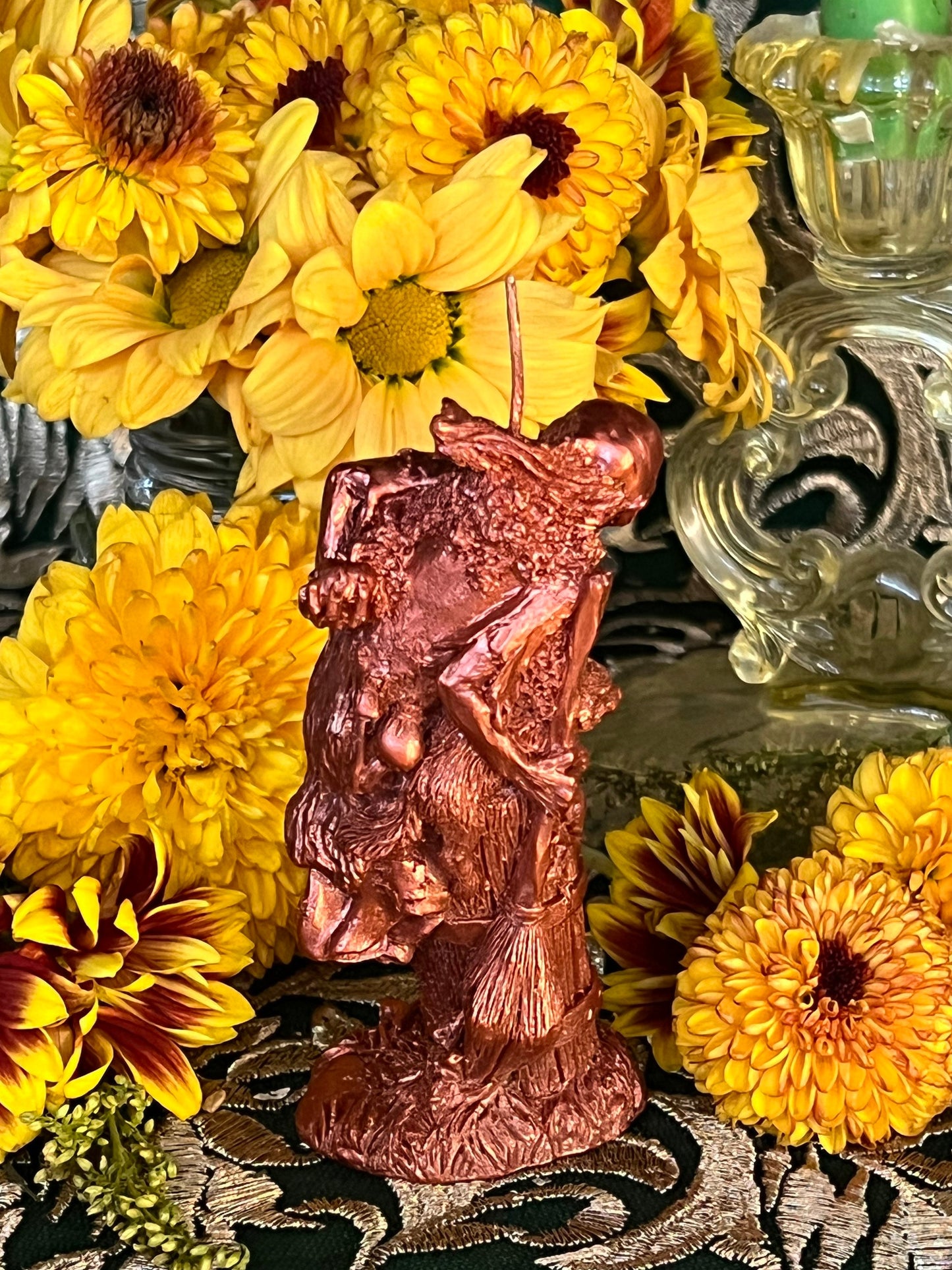 Baba Yaga Candle + Witch + Witchcraft