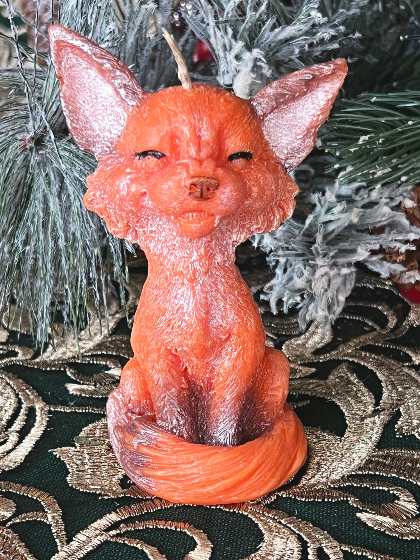 Fox Candle + Lenormand + Chinese Witchcraft + Witch + Trickster + Inari + Kitsune
