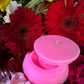 Loadable Pink Cauldron Candle + Gentle Love + Sweet Friendship
