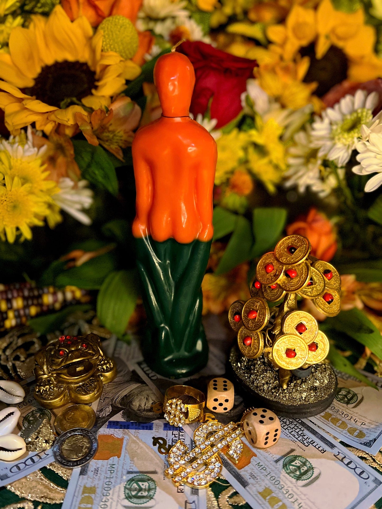 Road Opening Male or Female Figure Candles + Abre Camino
