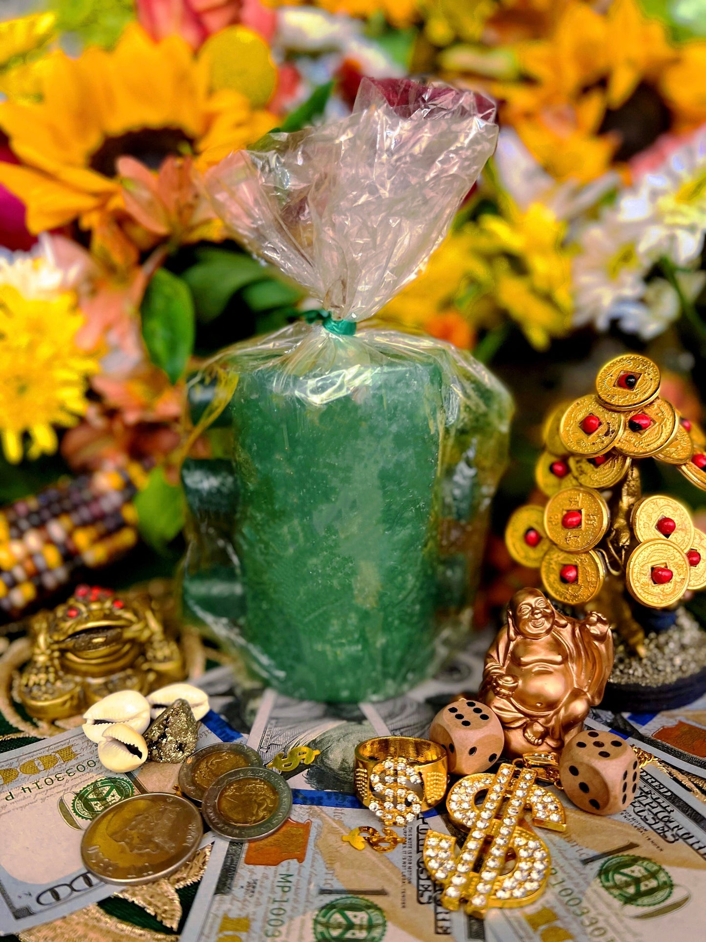 Levanta Negocios Candle + 7 Mechas + Made in Mexico