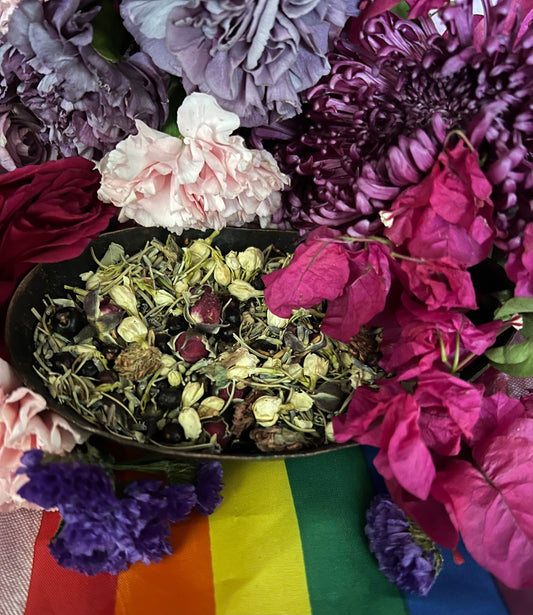 Gay Love Herbs + Candle Dressing